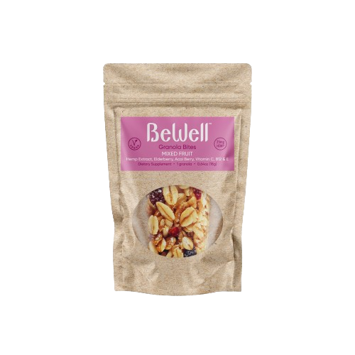 BeWell Granola Bites - Mixed Fruit - (Unit) - hhemp.co Wholesale 