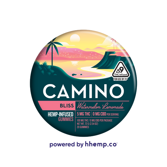 Camino - Bliss Watermelon Lemonade Hemp Infused Gummies