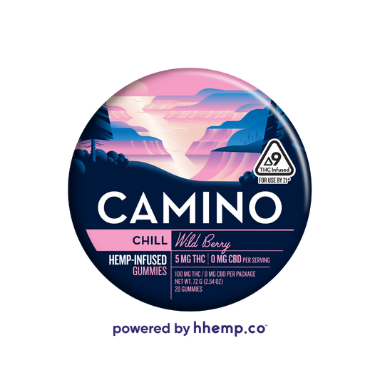 Camino - Chill Wild Berry Hemp Infused Gummies