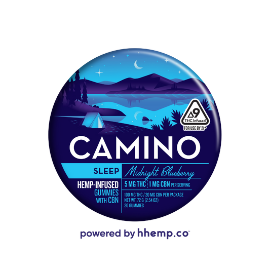 Camino - Sleep Midnight Blueberry Hemp Infused Gummies