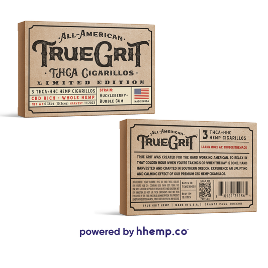 True Grit - Huckleberry + Bubble Gum Cigarillos
