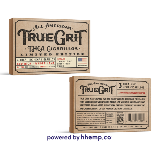 True Grit - Tropical Lime Soda + Fruit Punch Cigarillos