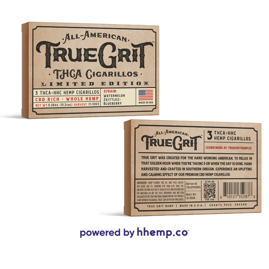 True Grit - Watermelon Zkittlez + Bubblegum Cigarillos